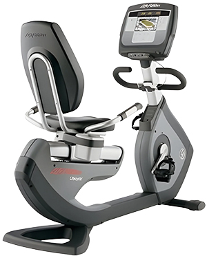 Life Fitness 95R recumbent bike for rent