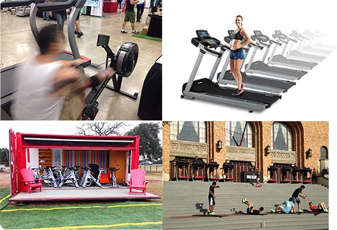 event fitness equipment rentals